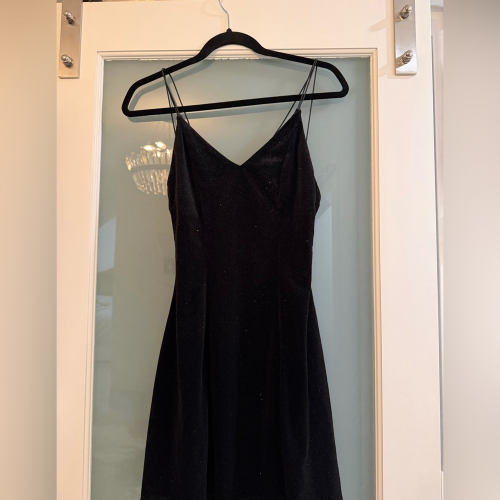 Divided H&M Black Shimmer Dress